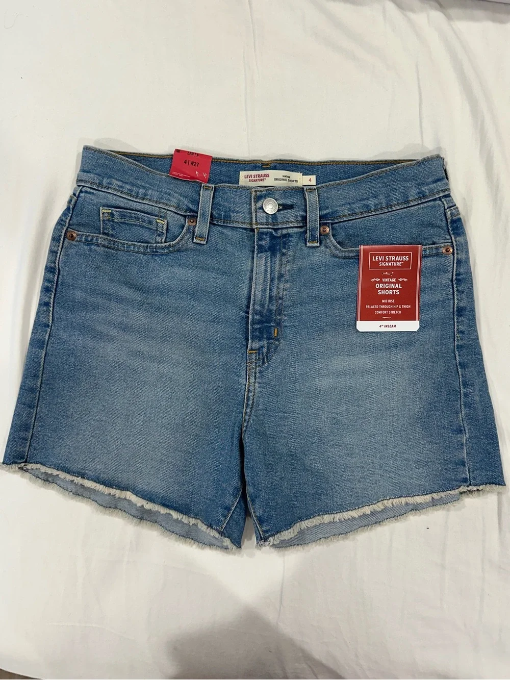 Levi's Blue Denim Shorts